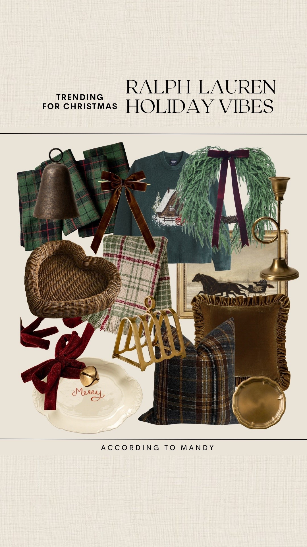 Trending for Christmas - Ralph Lauren Holiday Vibes!

christmas decor, trending for christmas, christmas decor, winter decor, christmas finds, ralph lauren christmass

#LTKHoliday #LTKSeasonal #LTKStyleTip