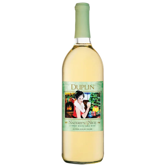 Duplin Naughty & Nice Sweet White Table Wine, North Carolina, 750 ml Glass Bottle, 10.5% ABV | Walmart (US)