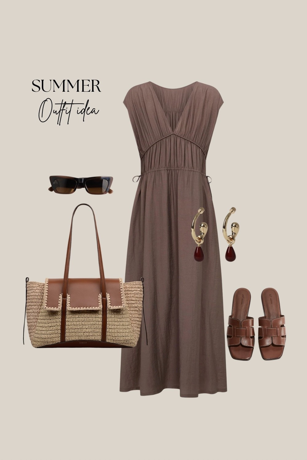 Brown Tonal Look

#LTKuk #LTKeurope #LTKsummer