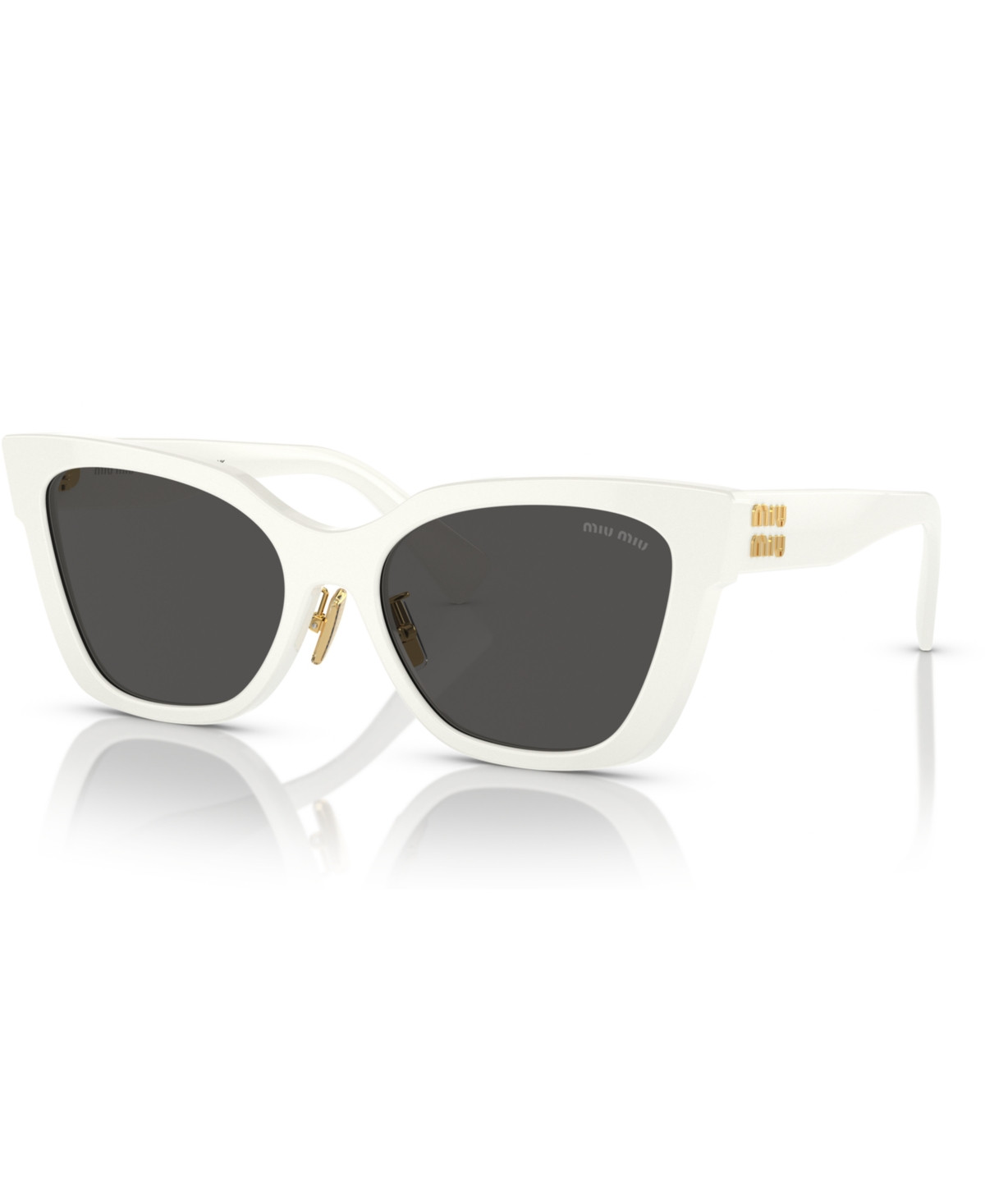 Miu Miu Women's Sunglasses Mu 02ZS - White | Macy's