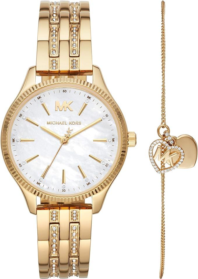 Michael Kors Ladies Lexington Wrist Watch | Amazon (US)