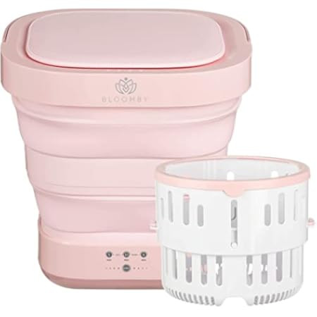Foldable Portable Mini Washing Machines - Silica gel Bucket Type Portable Washing Machine Dehydrator | Amazon (US)