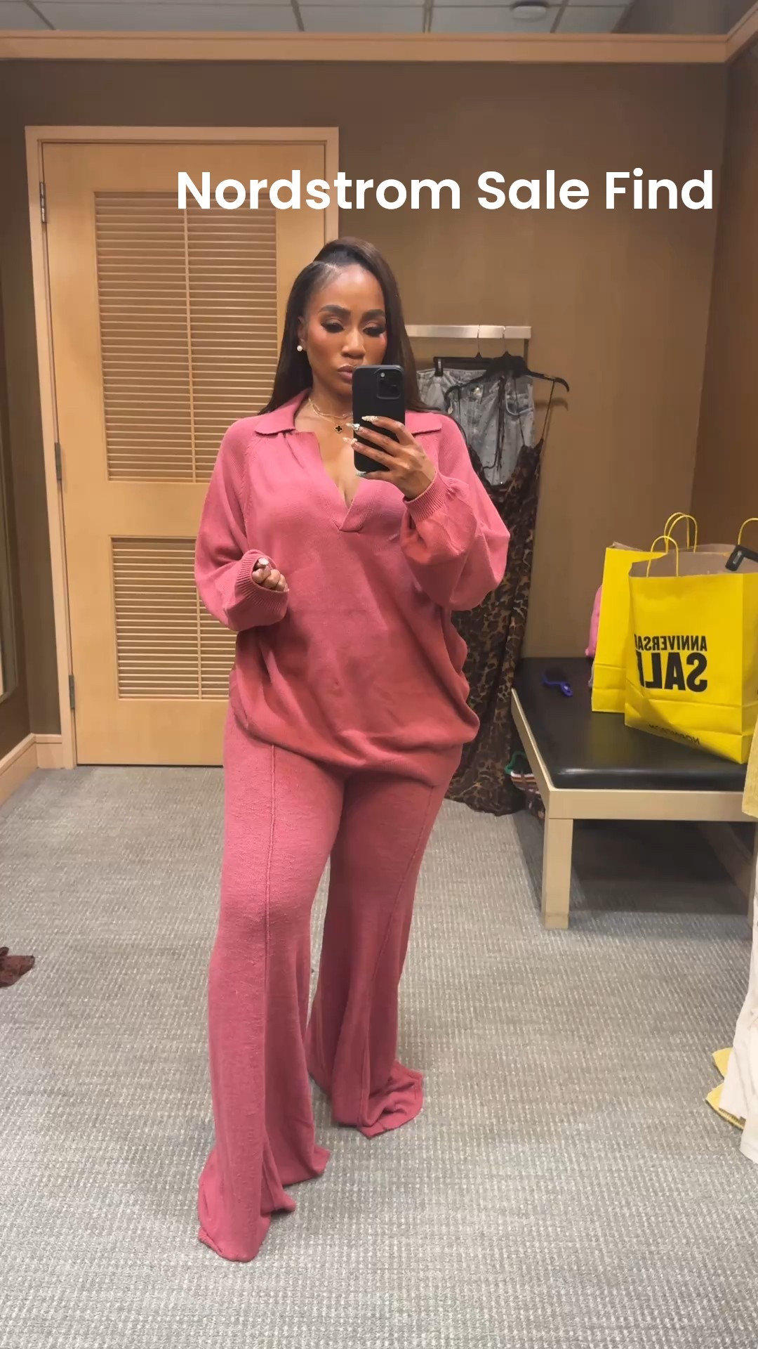 Oversized polo top and flare leg pants set find!! Nordstrom Anniversary Sale!! 

#LTKSaleAlert #LTKFindsUnder100 #LTKStyleTip