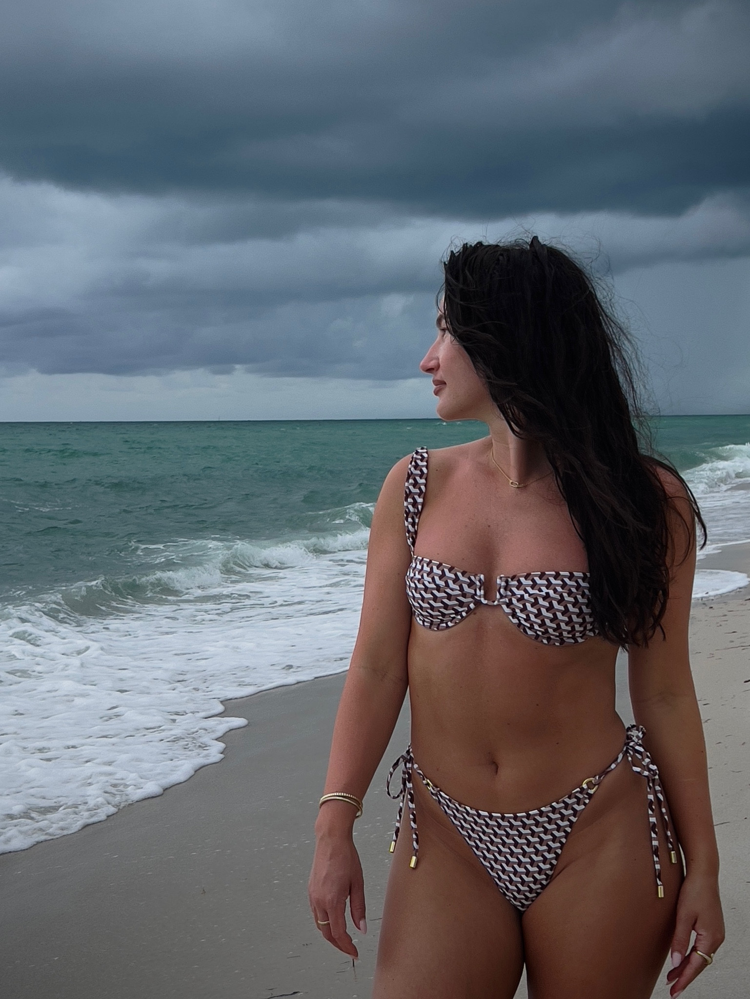 Stormy 🌊 

*wearing P for top & M for bottoms*

#LTKTravel #LTKSwim