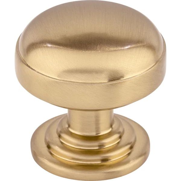 Top Knobs Ellis 1-1/4 Inch Mushroom Cabinet Knob - Honey Bronze | Bed Bath & Beyond