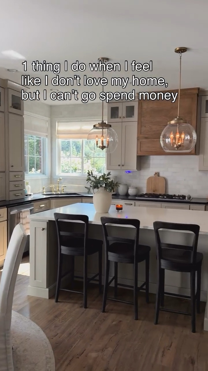 Nothing like the feeling of bright clean windows!  I swear by my microfiber cloths and glass polishing towels but recently discovered nothing beats grime like a little hot water and vinegar. Comment below and I’ll send you the links to the cloths I use.