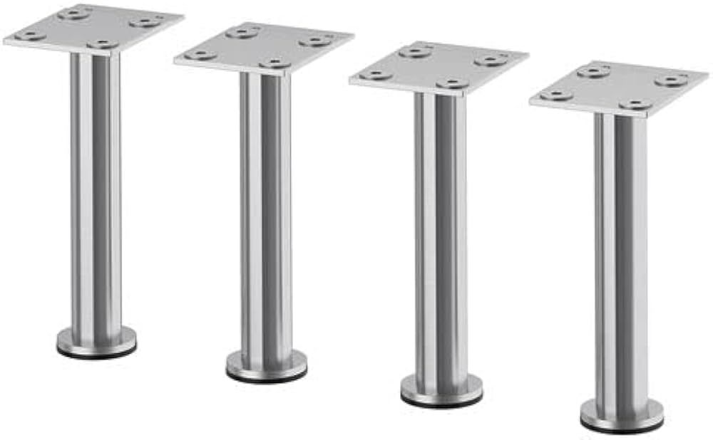 IKEA - CAPITA Leg, Stainless Steel 6 1/4-6 3/4" (X4) | Amazon (US)