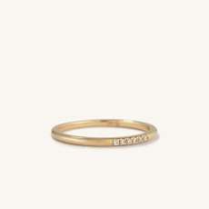 Diamonds Line Ring - $245 | Mejuri (Global)