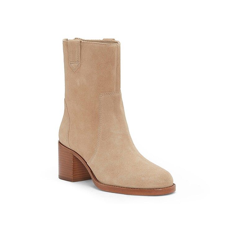 Vince Camuto Zanilla Bootie | Women's | Taupe/Stone | Size 6.5 | Boots | Block | Bootie | DSW