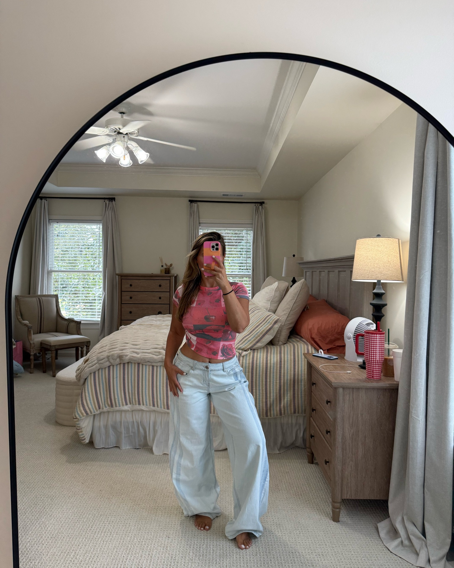 love these baby tees! And these baggy jeans are perfect! #walmart #walmartfashion #fashion #ootdinspo

#LTKgrwm #LTKootd