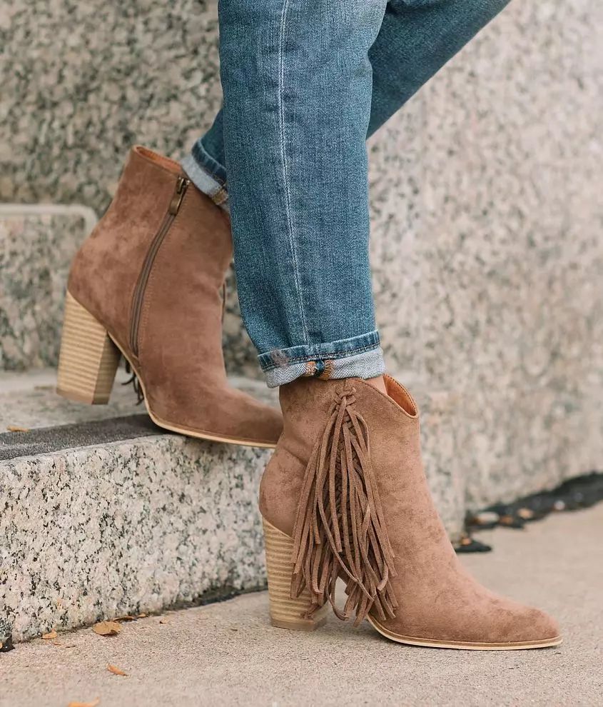 Jackie Fringe Ankle Boot | Buckle