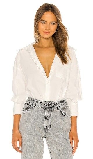 Mika Shirt in White | Revolve Clothing (Global)