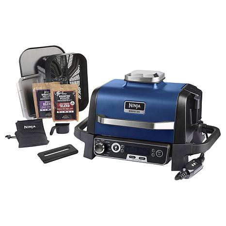 Ninja Woodfire Pro Outdoor Smoker Grill & Probe with Cover | HSN