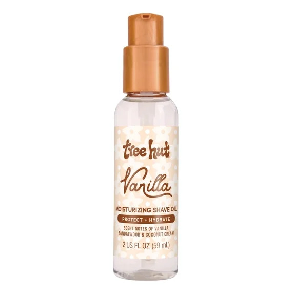 Tree Hut Vanilla Mini Moisturizing Shave Oil, 2 fl oz | Walmart (US)