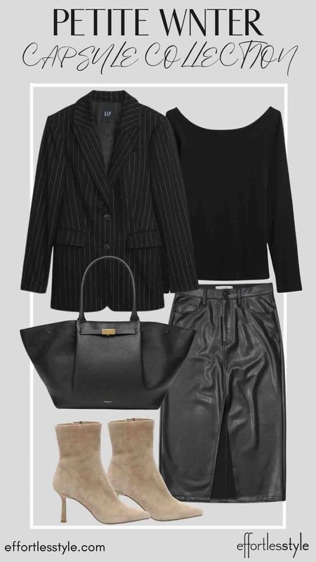 All black for a chic and sassy work outfit for our petites!

#LTKstyletip #LTKworkwear #LTKSeasonal