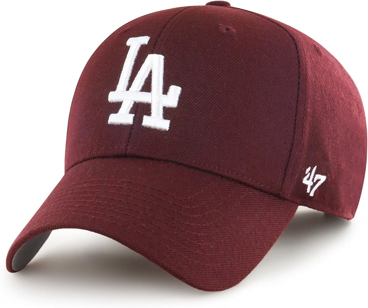'47 Los Angeles Dodgers Dark Maroon MLB Most Value P. Cap | Amazon (US)