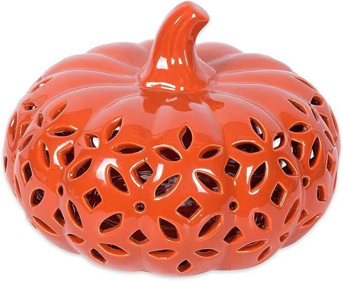 DII Pumpkin Lattice Orange Lantern, Large | Amazon (US)