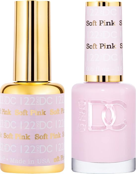 DND DC Gel Polish Set, Pink Collection, UV/LED GelPolish and Air Dry Nail Lacquer, Matching Chip-... | Amazon (US)