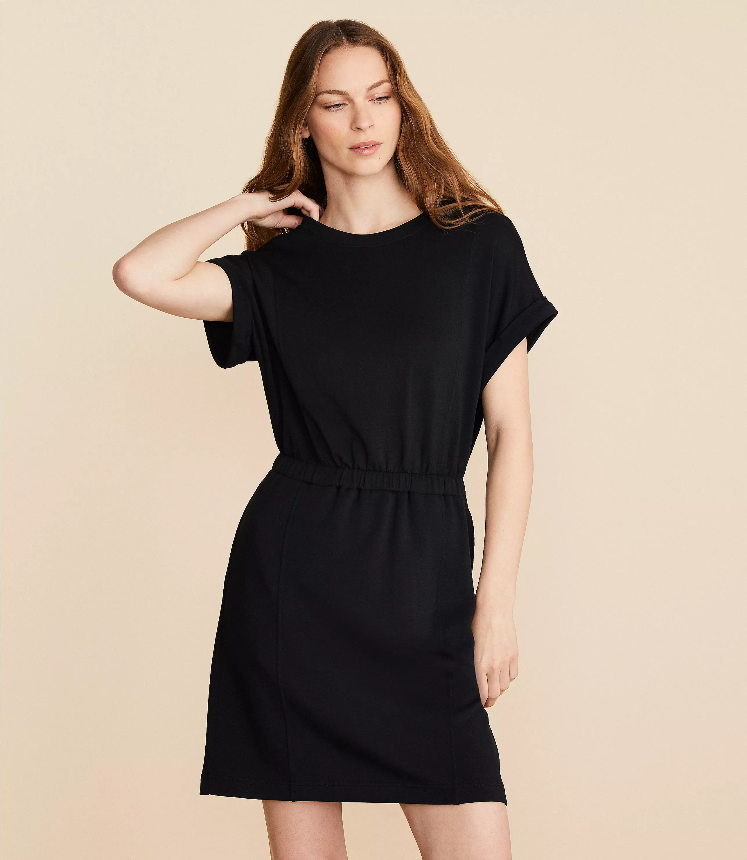 Lou & Grey Scubasoft Mini Pocket Dress | LOFT