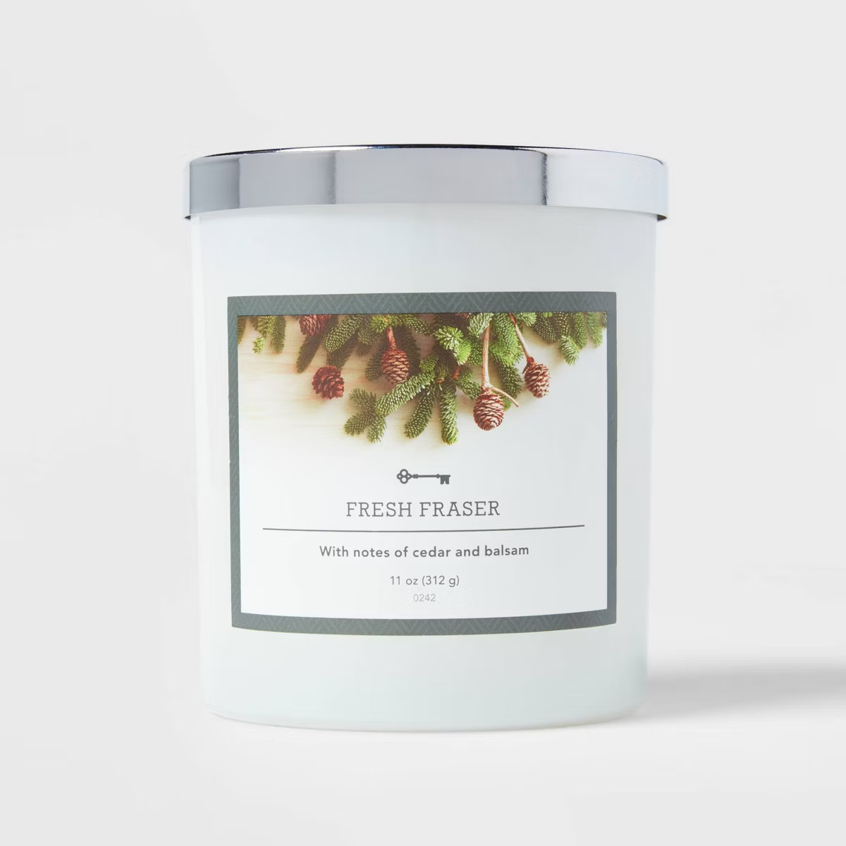 11oz Holiday 1-Wick Jar Fresh Fraser Candle - Threshold™ | Target