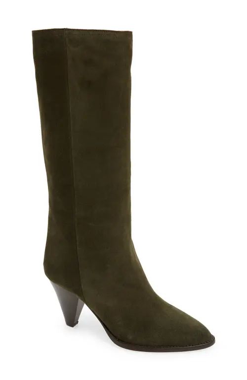 Isabel Marant Rouxy Suede Boot in Khaki at Nordstrom, Size 8Us | Nordstrom