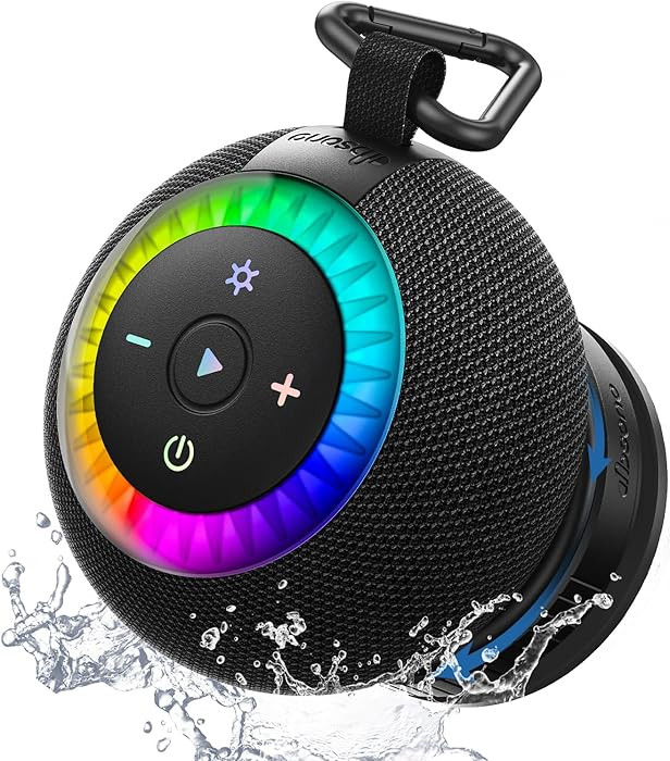 Shower Speaker Bluetooth Waterproof Portable: 360\u00b0 Surround Sound, IPX7 Suction Cup Removabl... | Amazon (US)