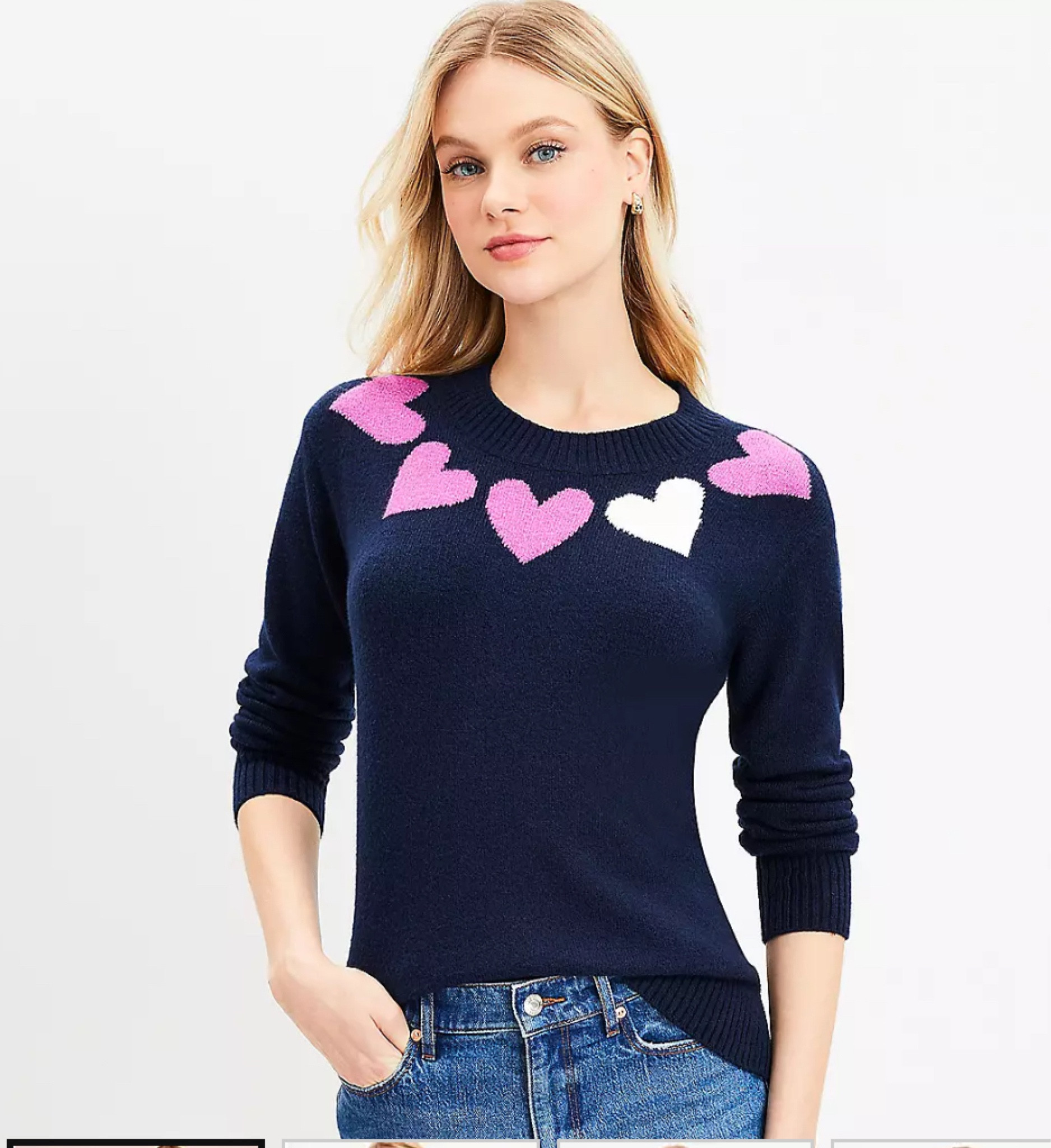 #heart love this #sweater from #loft …. Available in #petite as well #valentinesday #valentines #under50 #sale #galwntines

#LTKfindsunder50 #LTKparties #LTKsalealert