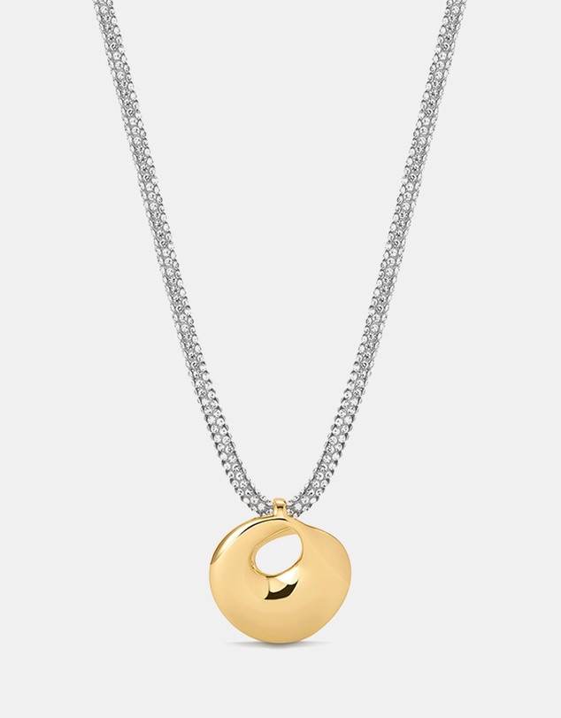 Mercury Disc Sparkle Necklace | THE ICONIC (AU & NZ)