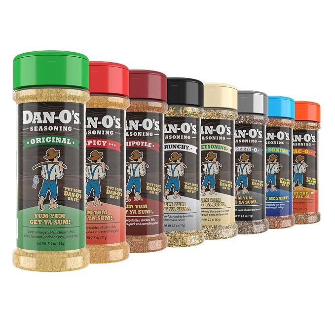 Dan-O's Seasoning - Great on Chicken, Meats, Rub - All-Purpose, All-natural, Sugar Free, 0 Calori... | Amazon (US)