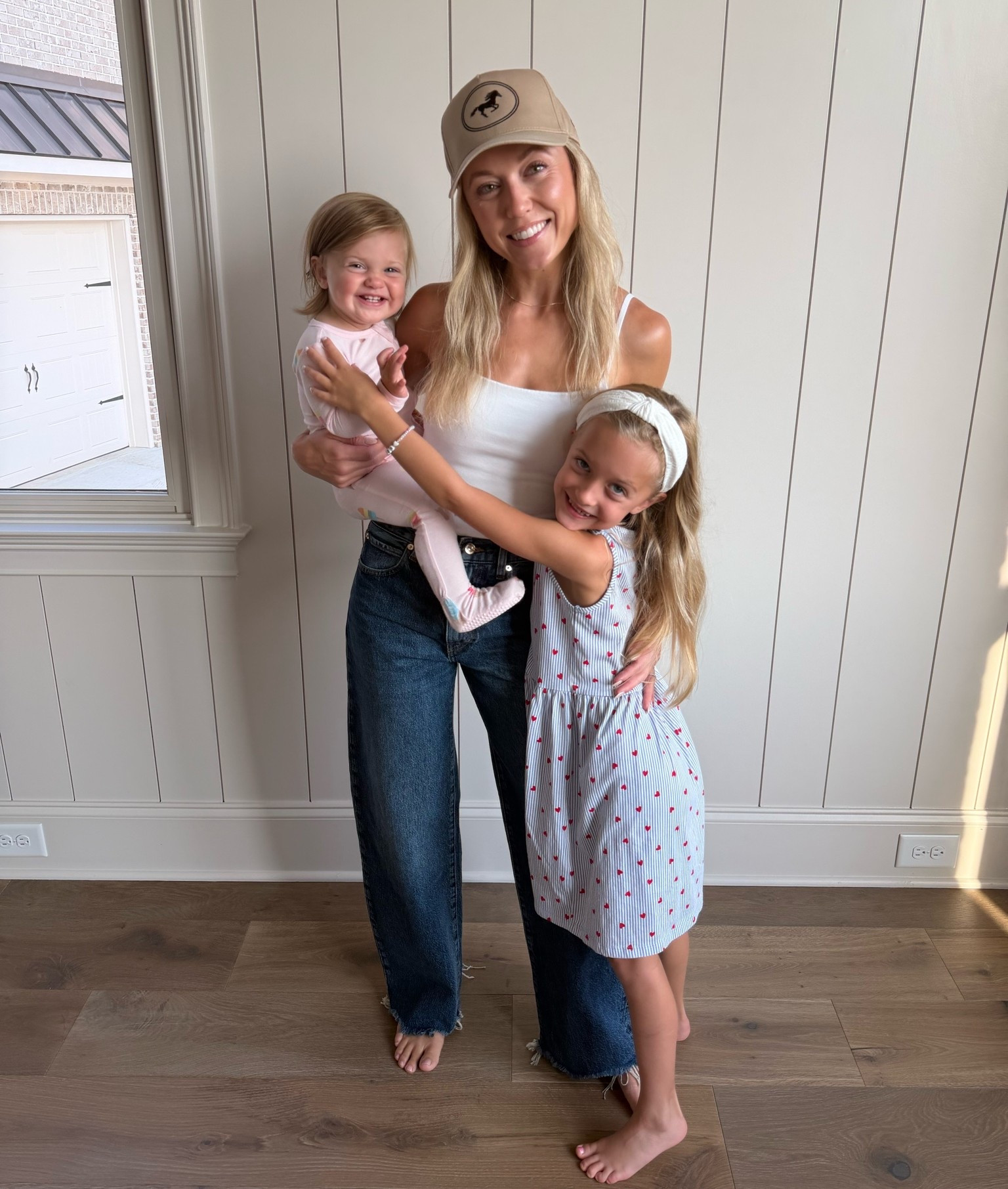 snagged this denim during a major sale - splurge but they are really comfortable and I love the wash. I sized down 1 size!

#LTKootd #LTKSaleAlert #LTKmomlife