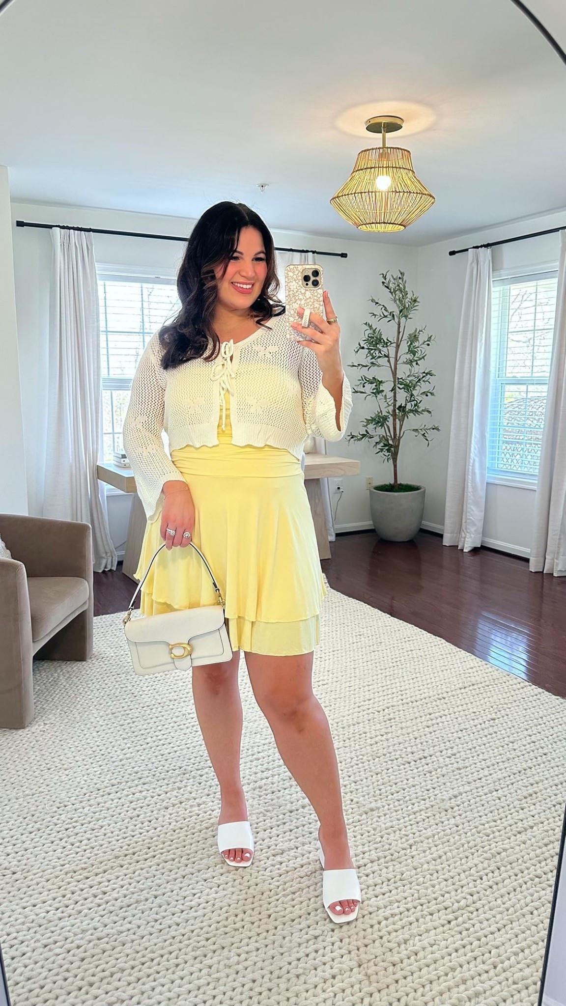 Midsize spring outfit! 
Dress - xl 
Cardigan - large 
Heels - 9.5

// amazon fashion, Amazon finds, spring dress, midsize fashion, midsize style, yellow dress, Easter dress




#LTKSeasonal #LTKMidsize #LTKSaleAlert