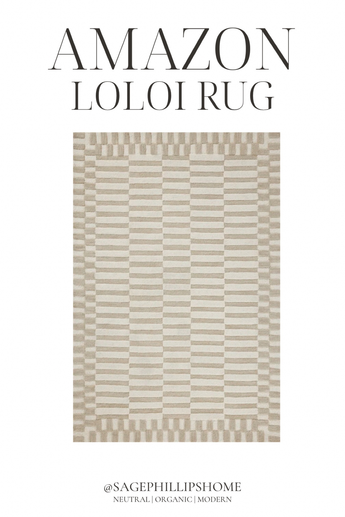 my current obsession- this cozy neutral loloi rug available on Amazon and wayfair 

#LTKsalealert #LTKSpringSale #LTKhome