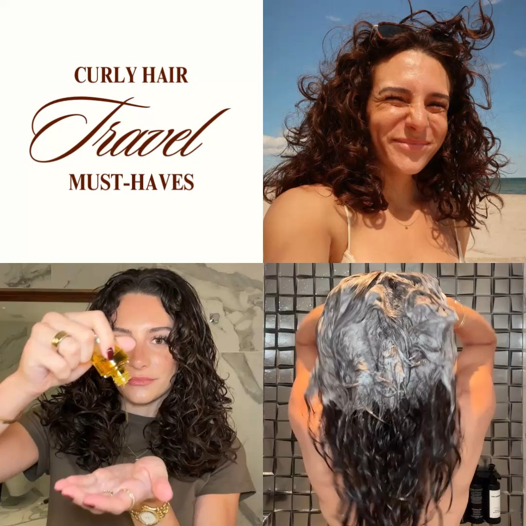 CURLY HAIR TRAVEL MUST HAVES! Look through this checklist before your next trip to make sure you have everything you might need ♥️🤞🐆 

#LTKBeauty