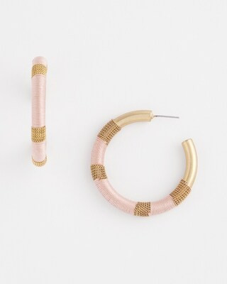 Pink Hoop Earrings | Chico's