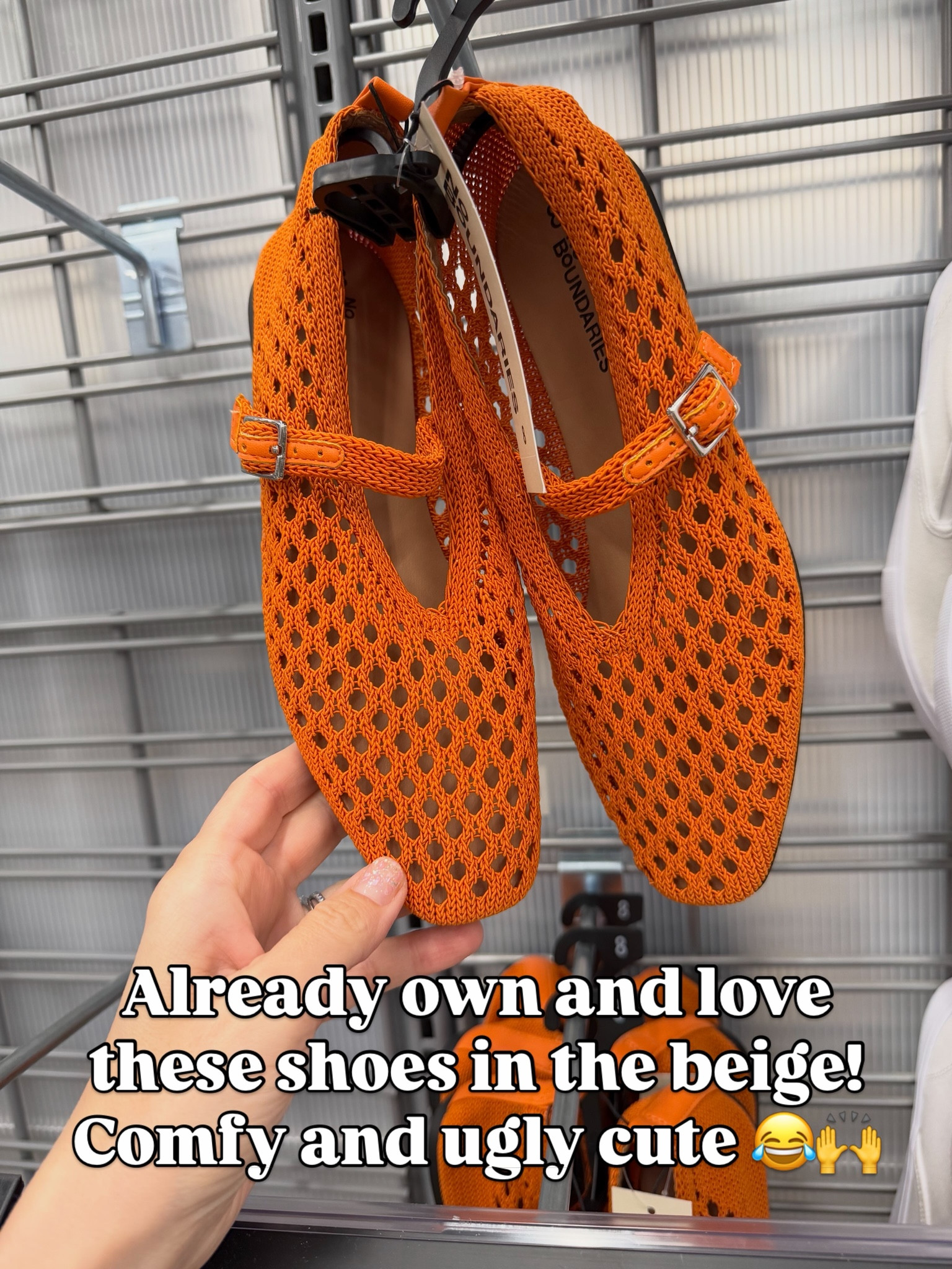 Walmart crochet mary Jane flats, I own these in beige and I really like them! Comfy and chic. Fit true to size. #walmartfashion