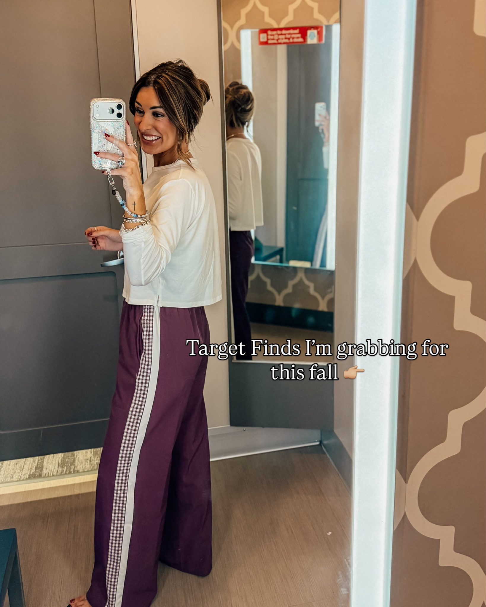 I’m 5”6 for reference, usually a 0/XS.

Track Pants: XS
Cropped White Longsleeve: XS
Black off the Shoulder: XS
Jeans: 0 Regular 
Auden PJs: XS in top & bottoms
Wild Fable Lounge Set: S in top, XS bottoms.
Henley Button top: XS
Jeans: 0 regular
Burgandy Top: XS
Floral Skirt: XS
Gray Top: XS
Gray Bottoms: XS (these run big) 
Gray Button Up: XS (runs small)
Jeans: 0 regular 

#targetstyle  #fallfashion #affordablefashion

#LTKgrwm #LTKdayinmylife