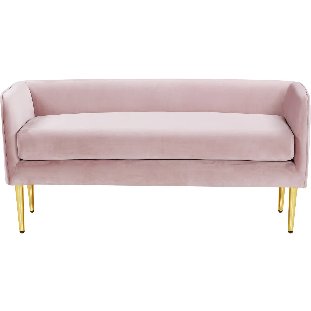 Manuel Velvet Upholstered Bench | Wayfair North America