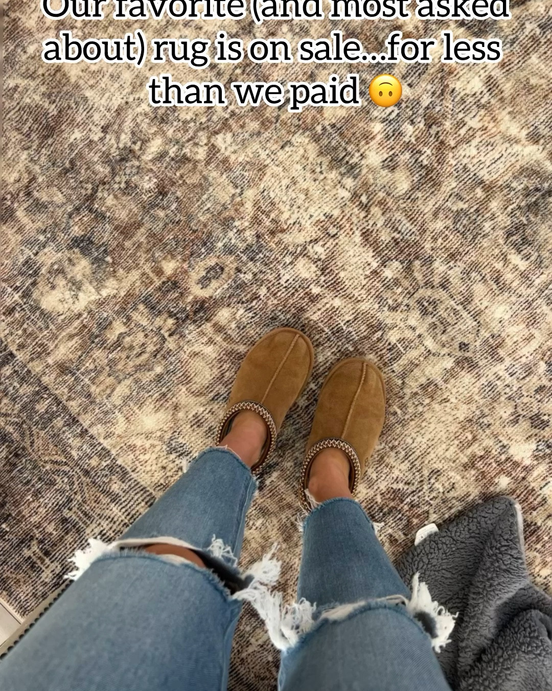 By far our favorite rug that we have in our living room, is on sale for less than we paid 🙃

#wayfair
@wayfair
#liketkit
@liketk.it

#LTKHome #LTKWatchNow