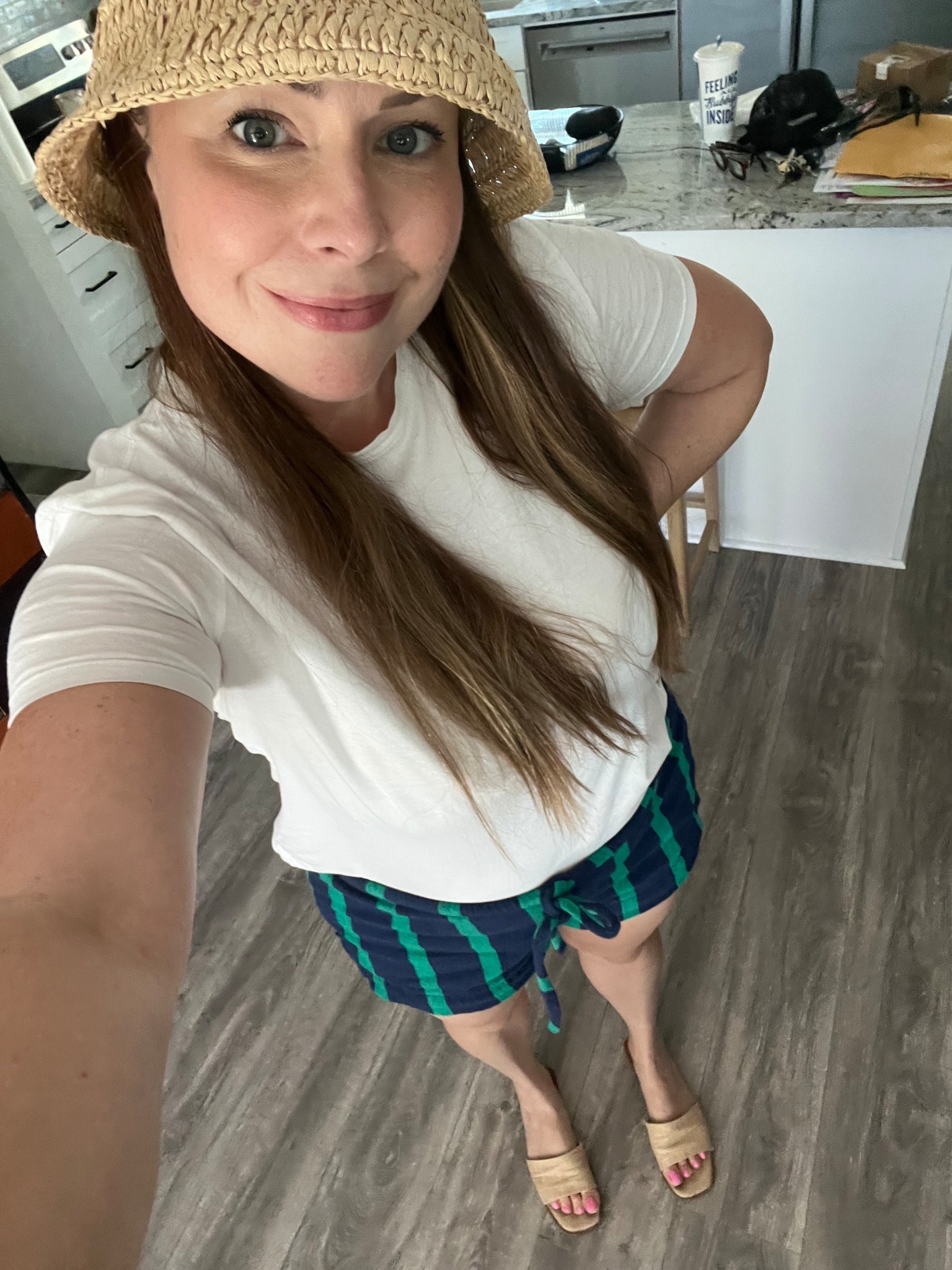 Spring outfit 
Weekend outfit 
Free people shorts
Bucket hat
Beach hat 
Casual outfit
Mom outfit 
Summer outfit 



#LTKMidsize #LTKootd #LTKmomlife