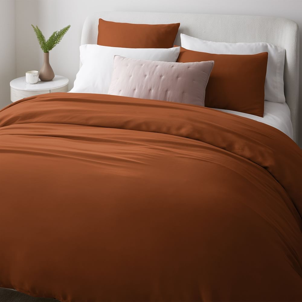 Silky TENCEL&trade; Duvet Cover & Shams | West Elm (US)