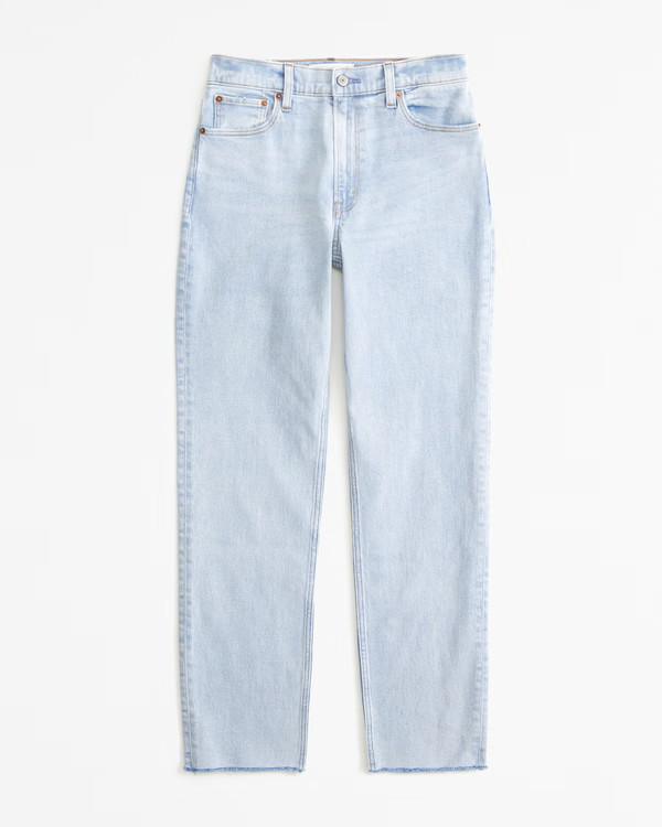 High Rise Mom Jean | Abercrombie & Fitch (US)