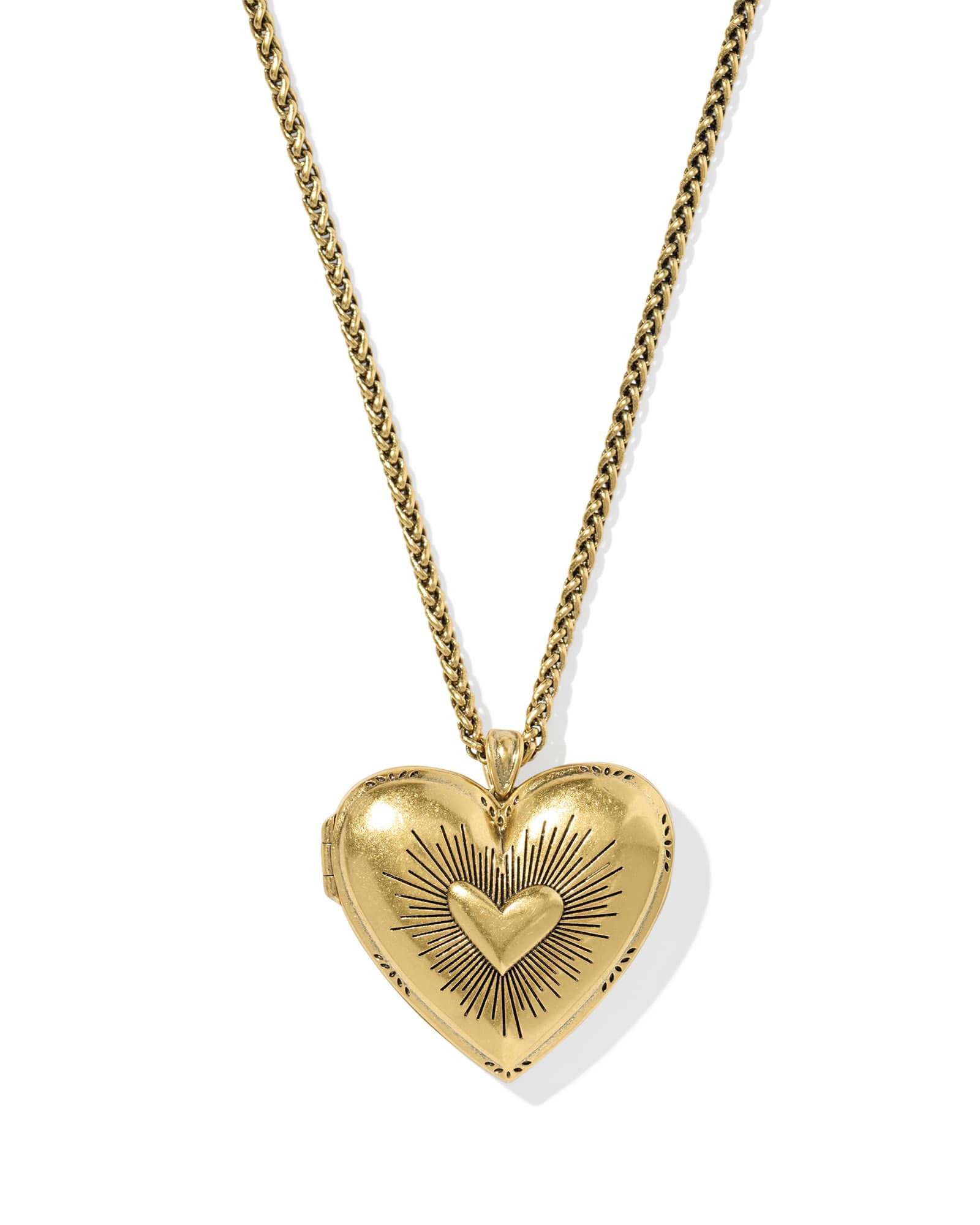 Dolly Parton x Kendra Scott Vintage Gold Locket Long Pendant Necklace | Metal | Kendra Scott