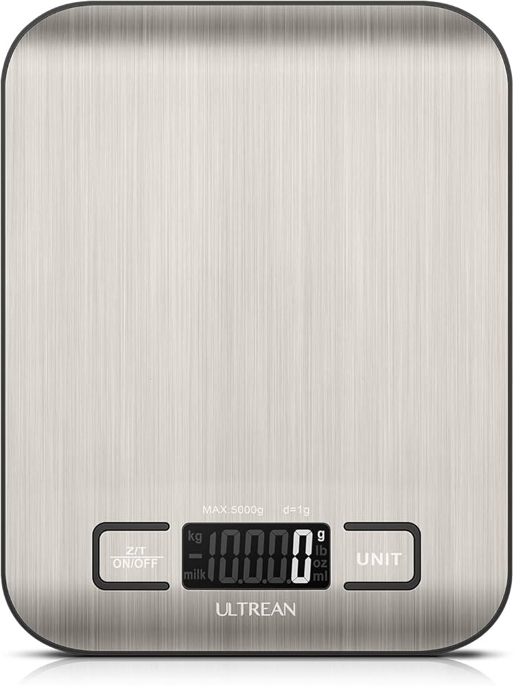Ultrean Food Scale, Digital Kitchen Scale Weight Grams and Ounces for Baking Cooking and Meal Pre... | Amazon (US)