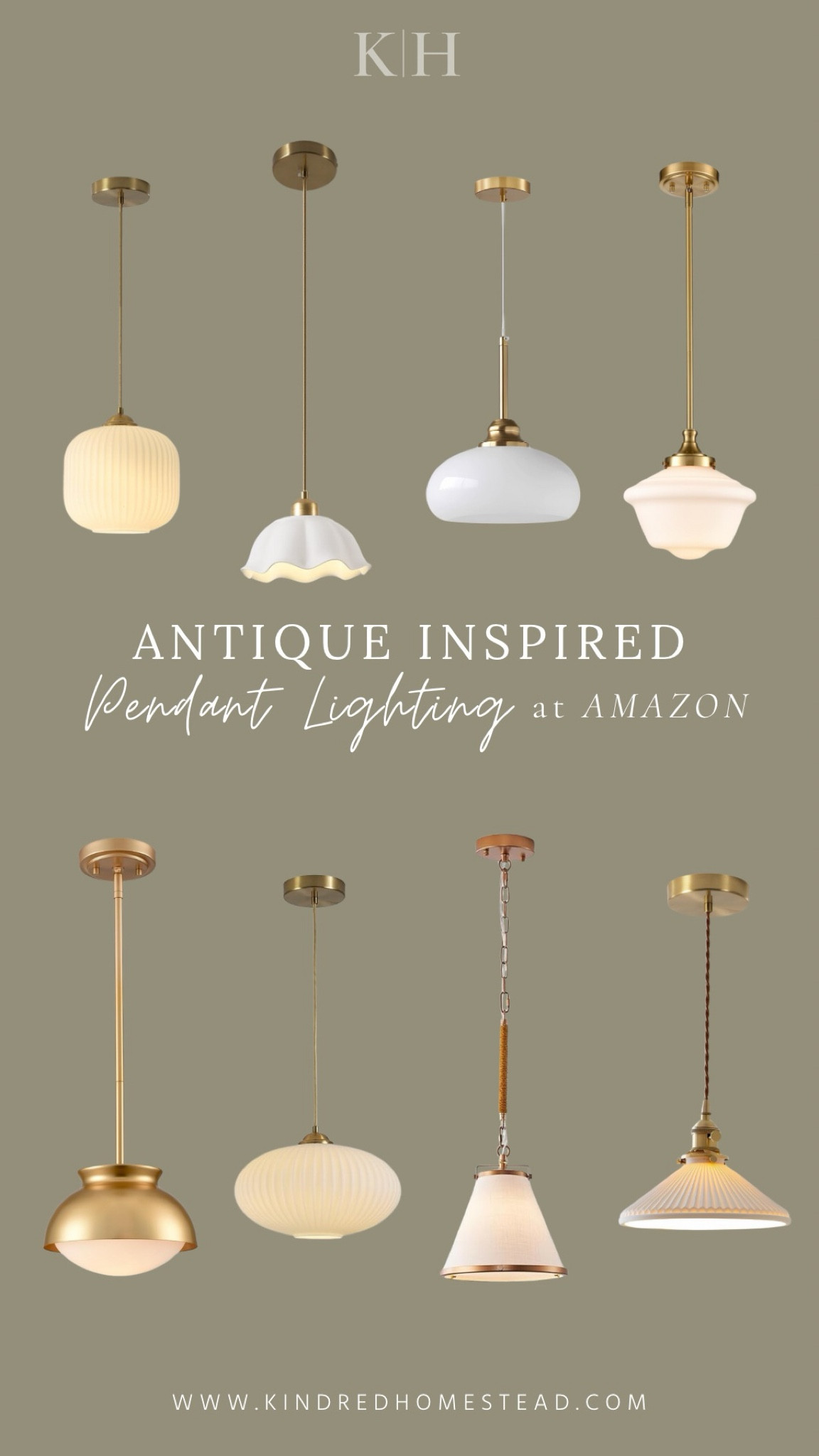 Antique inspired pendant lights from Amazon for timelessly collected heirloom inspired homes and home decor. 

#LTKHome