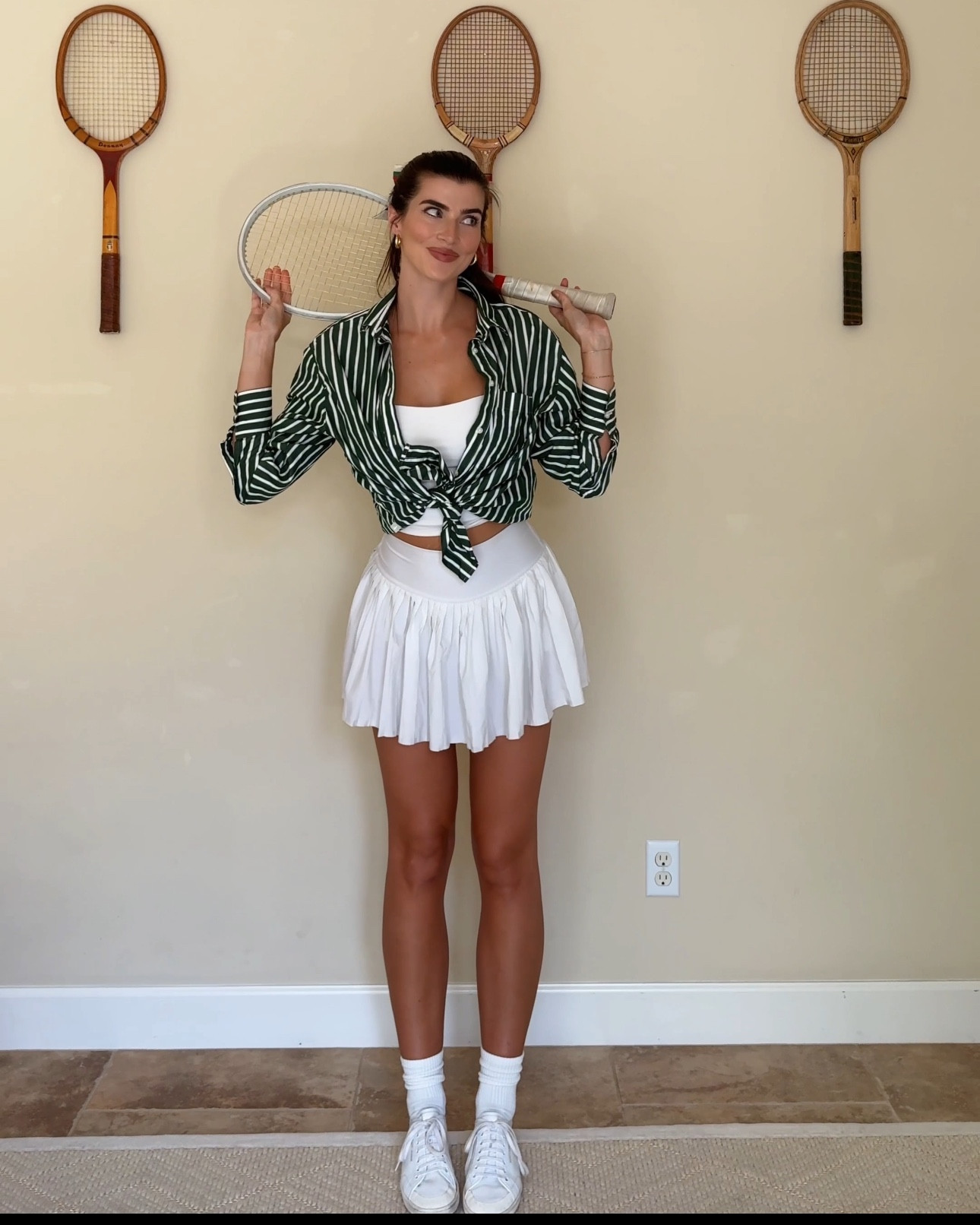 Elevated tennis whites 🎾🤍
#tennis

#LTKActive