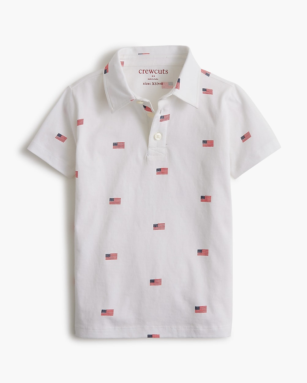 Boys' American flag printed polo shirt | J.Crew Factory