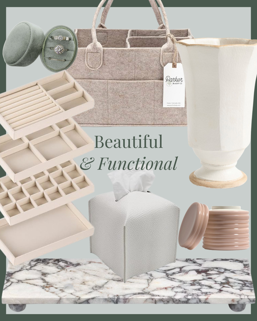 for anyone who loves their everyday items to be beautiful 

 

#LTKdayinmylife #LTKHome #LTKFindsUnder100