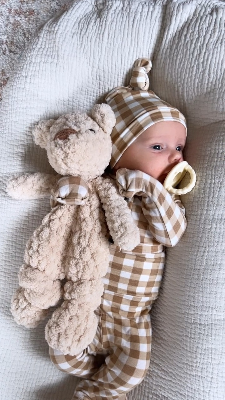 The cutest newborn baby finds. Melts your heart seeing your babe cuddling the sweetest animal plushie in the cutest outfit ever! 

#LTKfamily #LTKbaby