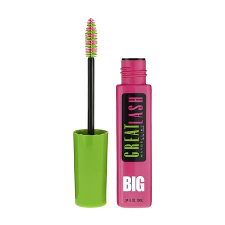 Maybelline Great Lash BIG Washable Mascara Very Black | Walmart (US)