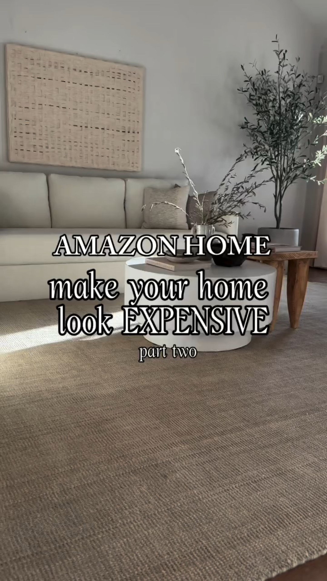 Part 2! Stealing my hack to an expensive looking home! 😍
🎉Follow + Comment “HOME” for the 🔗 🔗 🔗 to snag allll of these!🥰🥰🥰 
•
•
•
#amazonhome #amazonfinds #amazonhomefavorites